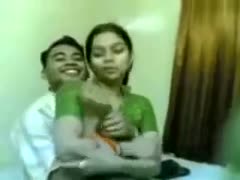 Homemade clip with me kneading my Indian GF's zeppelins 